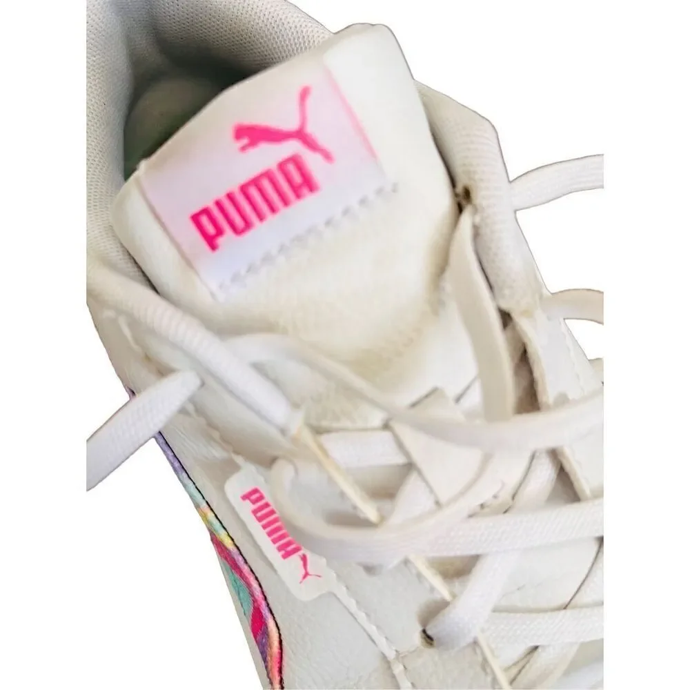 PUMA Girls 2.5C JADA Swirl Sneaker Tennis Shoes